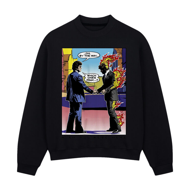 Pink Floyd Wish You Were Here WYWH Pop Art Shirt Pink Floyd Wish You Were Here WYWH Pop Art Shirt