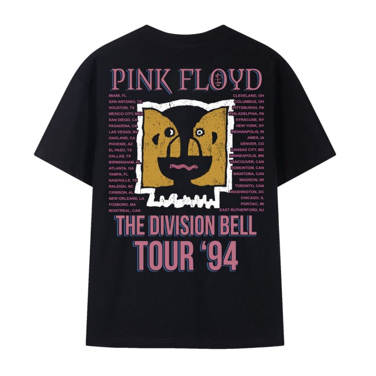 Pink Floyd Division Bell Tour 1994 Vintage Art Shirt Pink Floyd Division Bell Tour 1994 Vintage Art Shirt