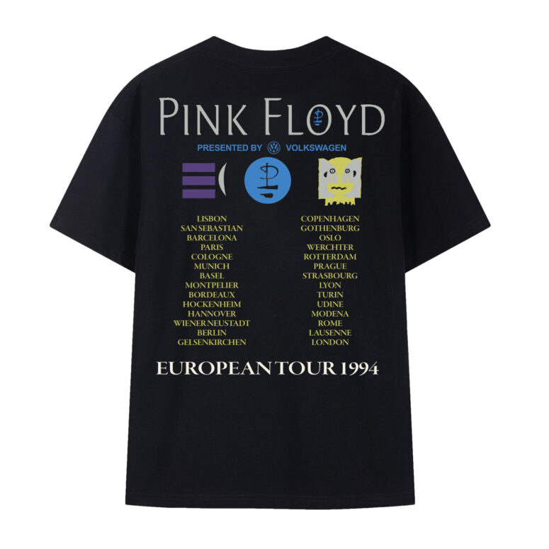 Vintage Pink Floyd Division Bell European Tour 1994 Art Shirt Vintage Pink Floyd Division Bell European Tour 1994 Art Shirt