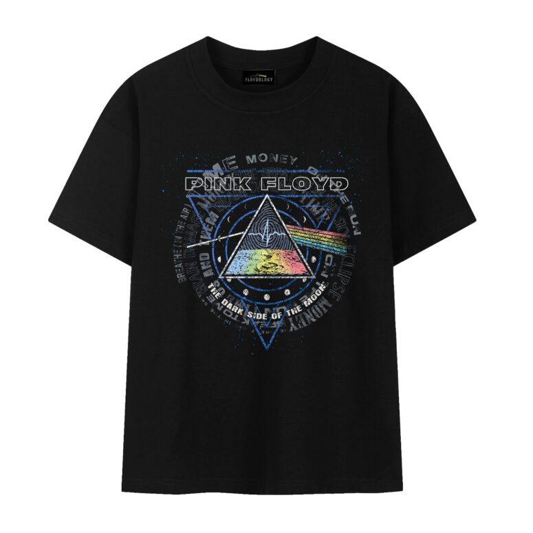 Pink Floyd Moon Phase Dark Side of the Moon Time Money Shirt Pink Floyd Moon Phase Dark Side of the Moon Time Money Shirt