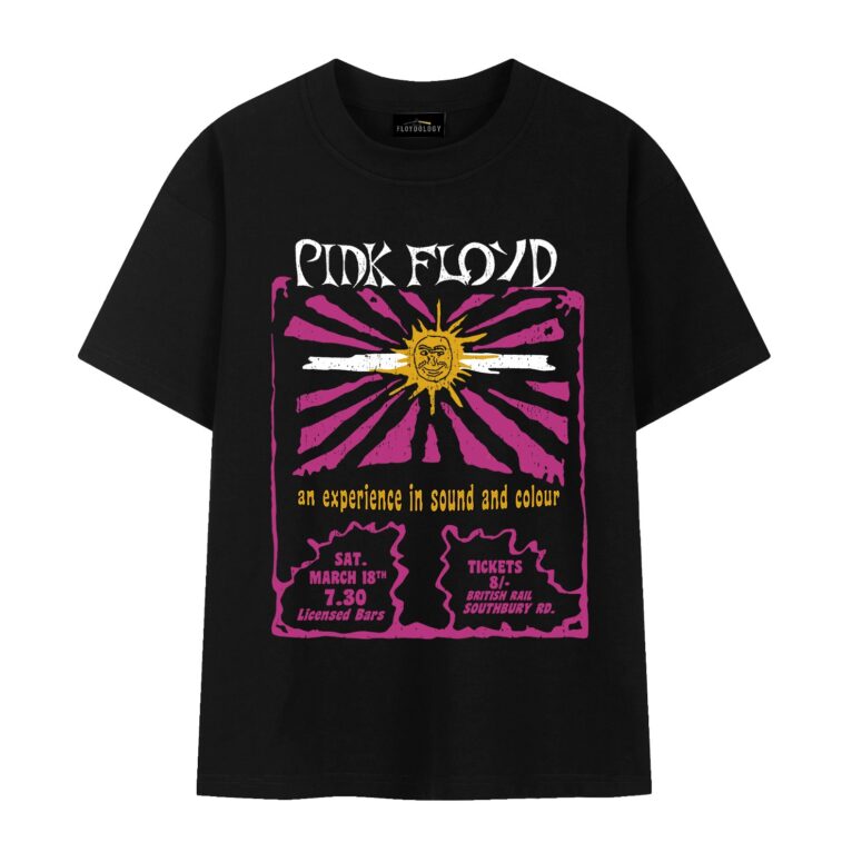 Pink Floyd Sound and Colour March 18th Tour Shirt