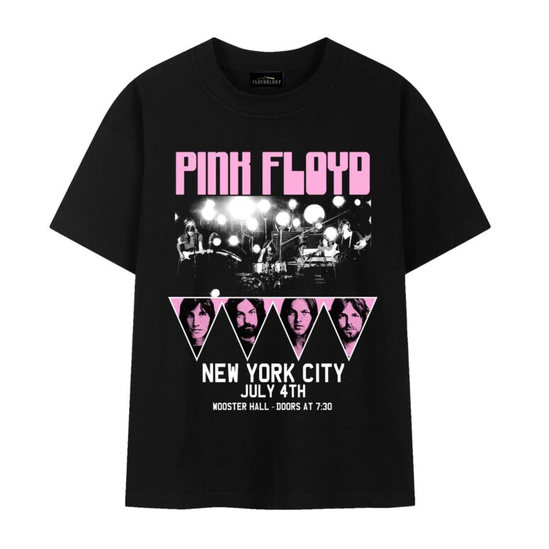 Pink Floyd Vintage New York City Tour July 4th Vintage Shirt Pink Floyd Vintage New York City Tour July 4th Vintage Shirt