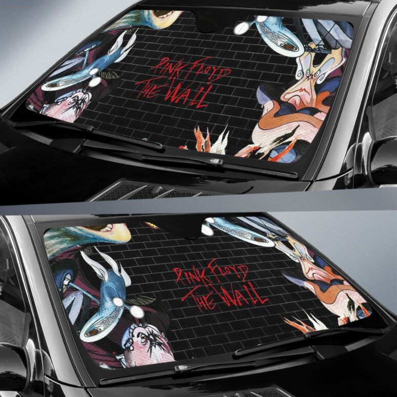 Pink Floyd The Wall Immersion Auto Sun Shade Pink Floyd The Wall Immersion Auto Sun Shade