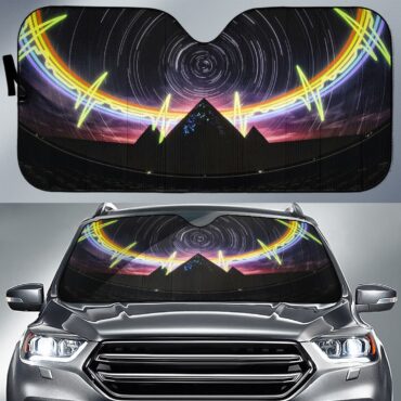 Pink Floyd The Dark Side Of The Moon Pyramid Night Sky Auto Sun Shade Pink Floyd The Dark Side Of The Moon Pyramid Night Sky Auto Sun Shade
