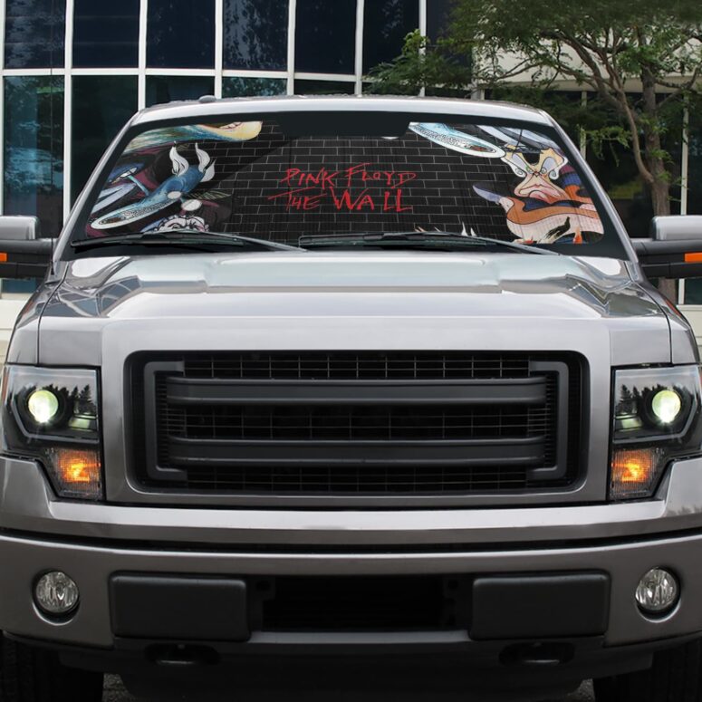 Pink Floyd The Wall Immersion Auto Sun Shade Pink Floyd The Wall Immersion Auto Sun Shade