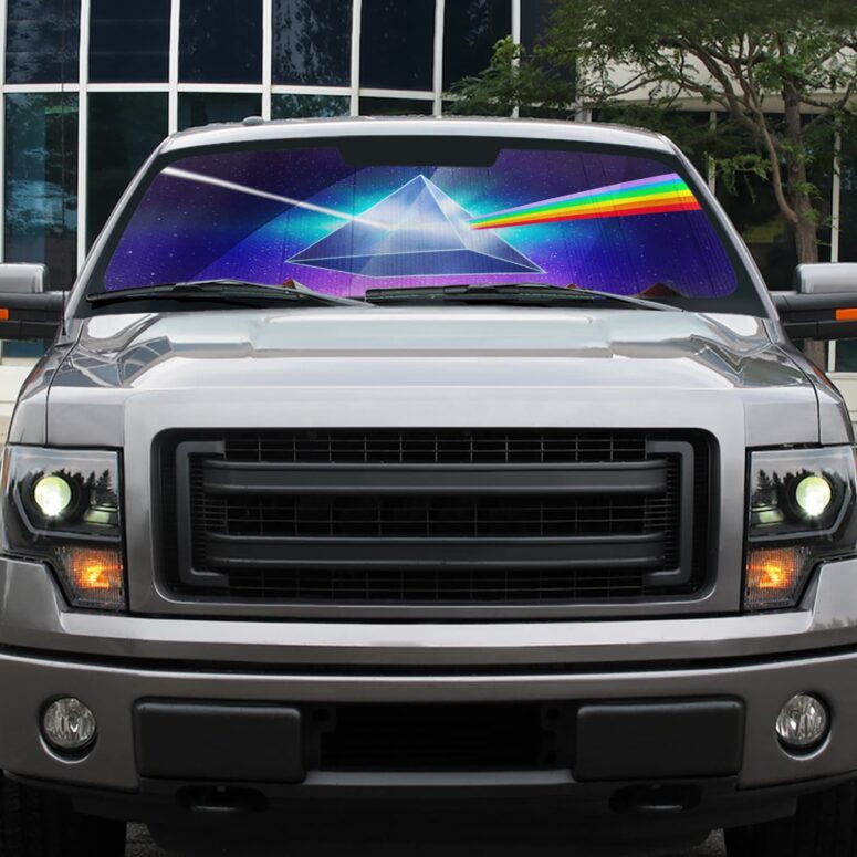 The Dark Side Of The Moon 3d Lenticular Edition Pink Floyd Auto Sun Shade