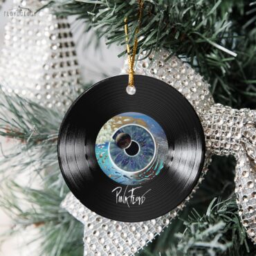 Pulse 1995 Classic Rock Pink Floyd Vinyl Disk Ceramic Ornament Pulse 1995 Classic Rock Pink Floyd Vinyl Disk Ceramic Ornament