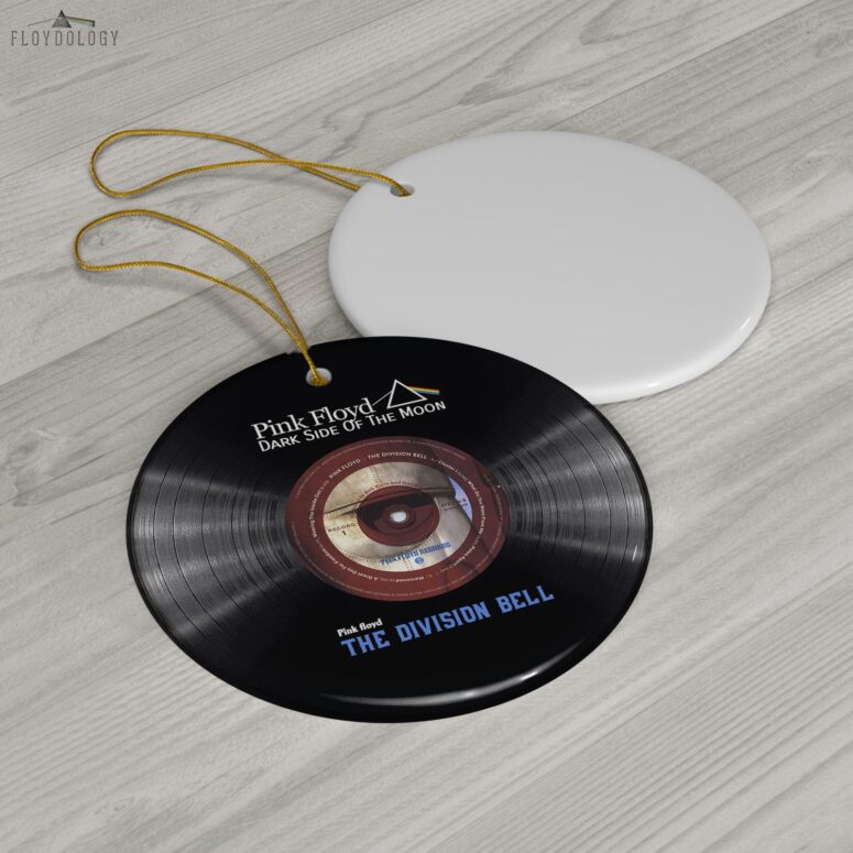 The Division Bell Pink Floyd Vinyl Disk Ceramic Ornament The Division Bell Pink Floyd Vinyl Disk Ceramic Ornament