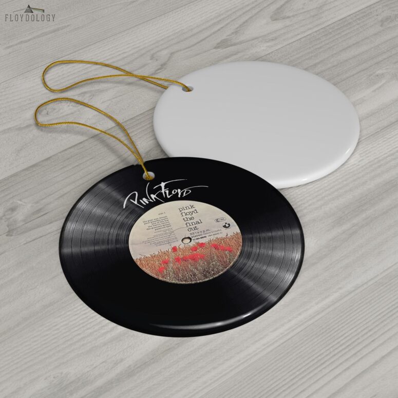 The Final Cut 1983 Pink Floyd Vinyl Disk Ceramic Ornament The Final Cut 1983 Pink Floyd Vinyl Disk Ceramic Ornament