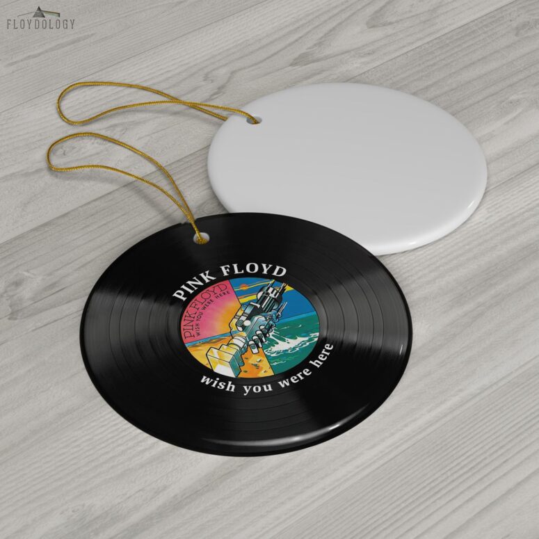 Wish You Were Here Rock Band Pink Floyd Vinyl Disk Ceramic Ornament Wish You Were Here Rock Band Pink Floyd Vinyl Disk Ceramic Ornament