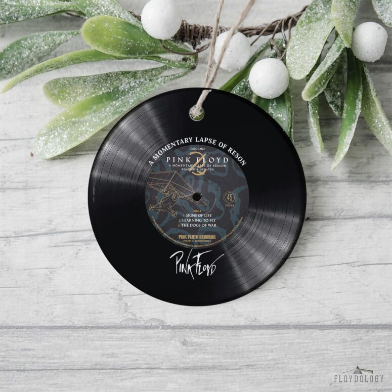 Momentary Child Of Reason Pink Floyd Vinyl Disk Ceramic Ornament Momentary Child Of Reason Pink Floyd Vinyl Disk Ceramic Ornament