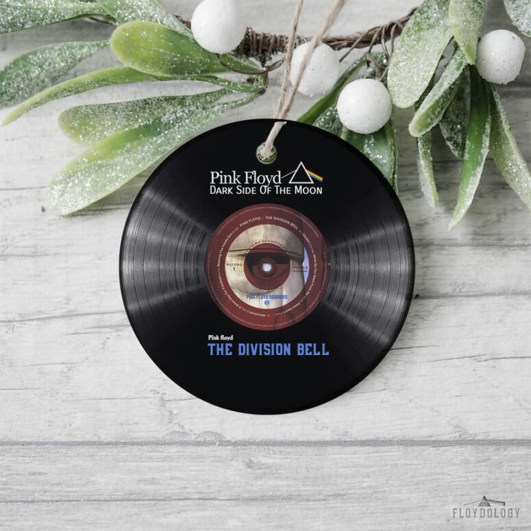 The Division Bell Pink Floyd Vinyl Disk Ceramic Ornament The Division Bell Pink Floyd Vinyl Disk Ceramic Ornament