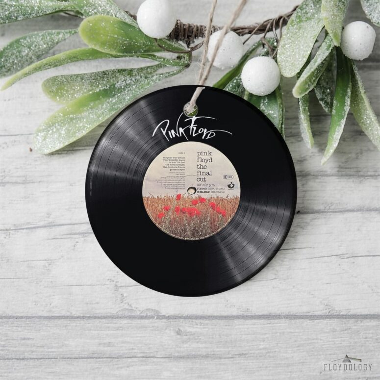 The Final Cut 1983 Pink Floyd Vinyl Disk Ceramic Ornament The Final Cut 1983 Pink Floyd Vinyl Disk Ceramic Ornament