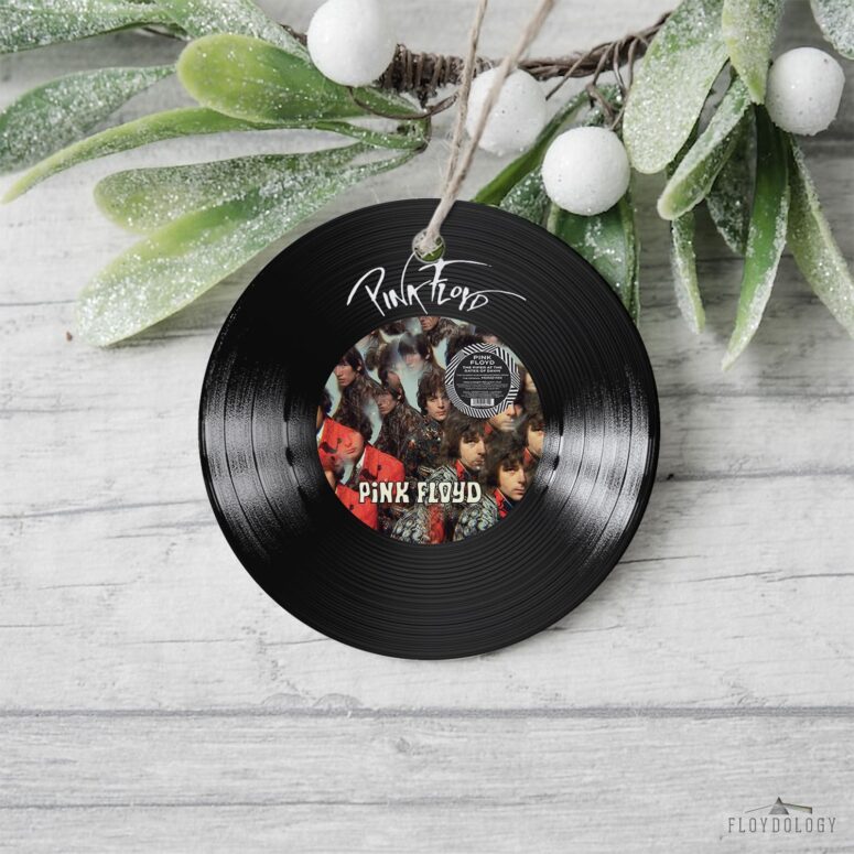 The Piper at the Gates of Dawn Pink Floyd Vinyl Disk Ceramic Ornament