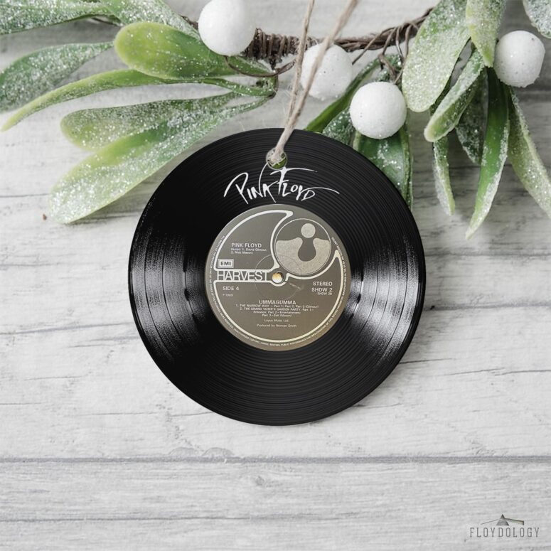 Ummagumma 1969 Classic Rock Pink Floyd Vinyl Disk Ceramic Ornament