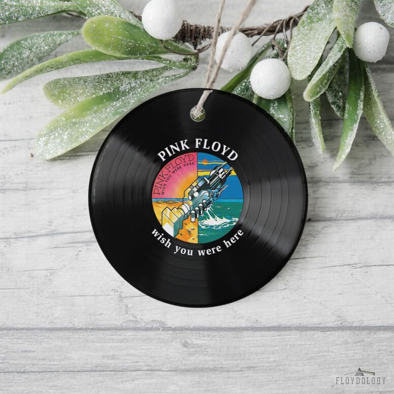 Wish You Were Here Rock Band Pink Floyd Vinyl Disk Ceramic Ornament Wish You Were Here Rock Band Pink Floyd Vinyl Disk Ceramic Ornament