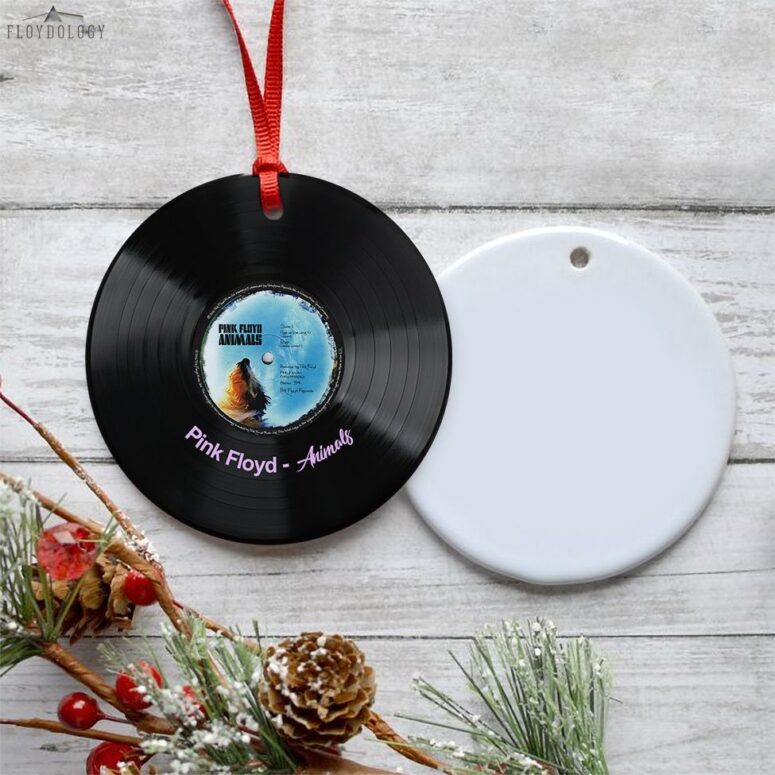 Animals Pigs ong The Wing Dogs Pink Floyd Vinyl Disk Ceramic Ornament Animals Pigs ong The Wing Dogs Pink Floyd Vinyl Disk Ceramic Ornament