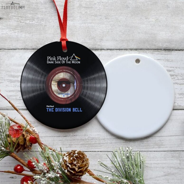 The Division Bell Pink Floyd Vinyl Disk Ceramic Ornament The Division Bell Pink Floyd Vinyl Disk Ceramic Ornament