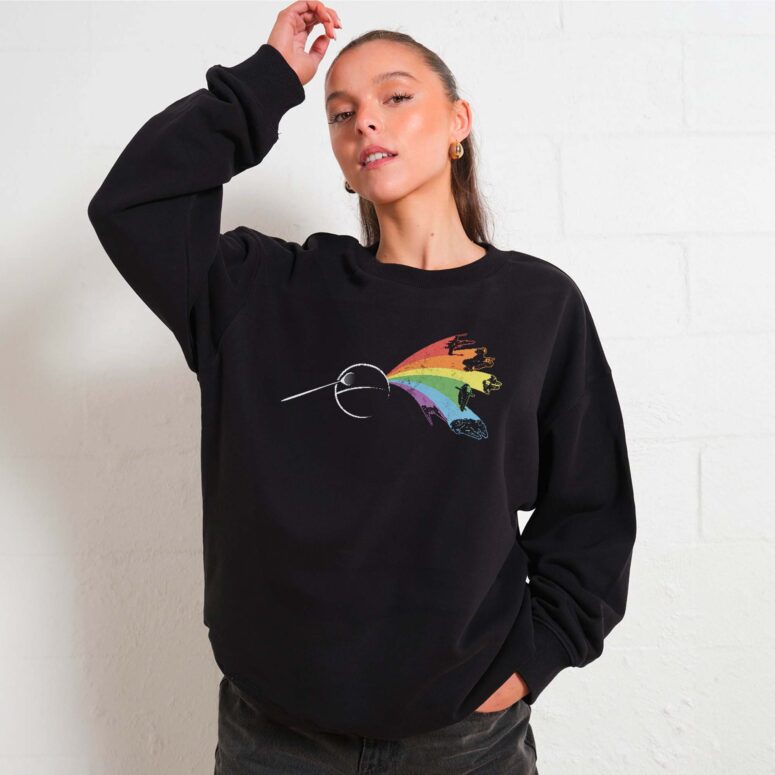 Dark Side of the Force StarWar Pink Floyd Shirt