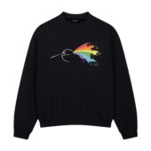Dark Side Of The Force Starwar Front Sweatshirt Black - OtherBrick