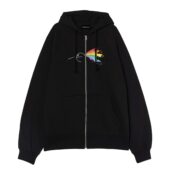 Dark Side Of The Force Starwar Front Ziphoodie Black - OtherBrick
