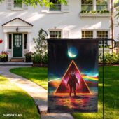 Left2d Backpack Golden Dark Side Of The Moon - OtherBrick