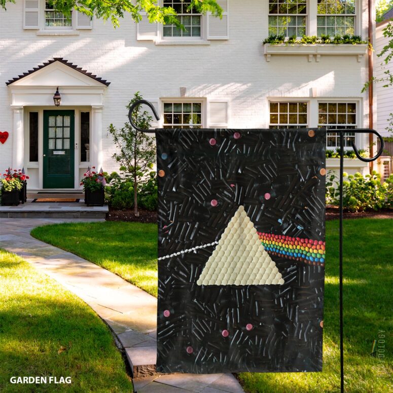 Dark Side Of The Moon Candy Pink Floyd Flag