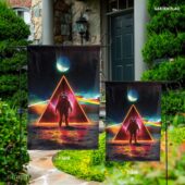 Left2d Backpack Golden Dark Side Of The Moon - OtherBrick