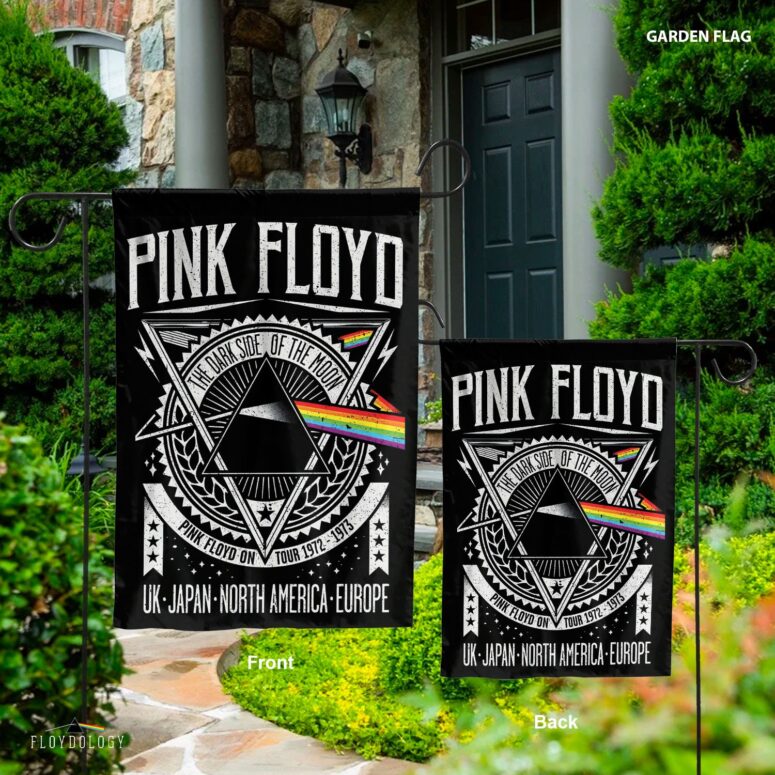 Dark Side Of The Moon Tour 1972 EMP Original Pink Floyd Flag Dark Side Of The Moon Tour 1972 EMP Original Pink Floyd Flag