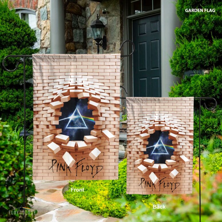 The Wall Pyramid Vintage Pink Floyd Flag