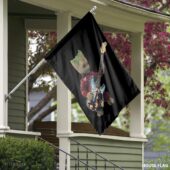 H Flag O Baby Groot Plays The Guitar Pink Floyd Flag - OtherBrick