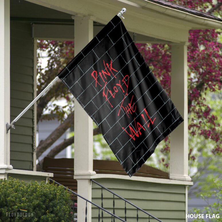 The Wall Red Version Pink Floyd Vertical House Flag