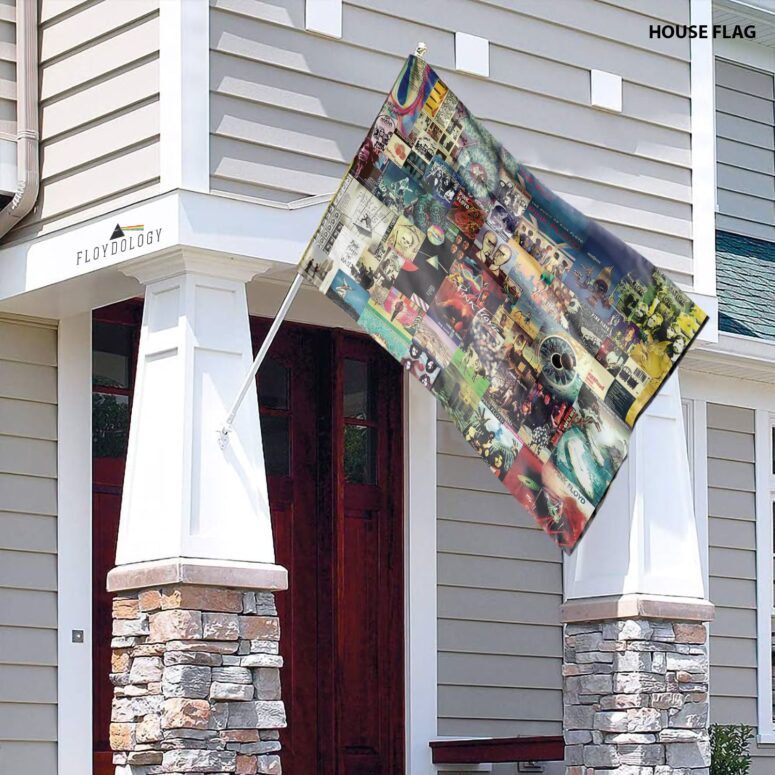 Pink Floyd Albums Collage Pink Floyd Flag