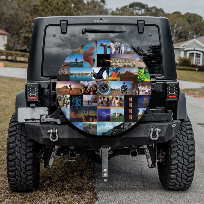 40th Anniversary 2007 Pink Floyd Spare Tire Cover 40th Anniversary 2007 Pink Floyd Spare Tire Cover