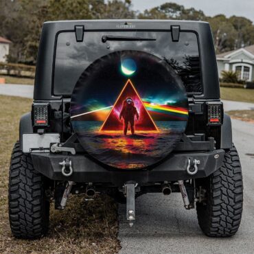 Astronaut Dark Side Of The Moon Pink Floyd Spare Tire Cover