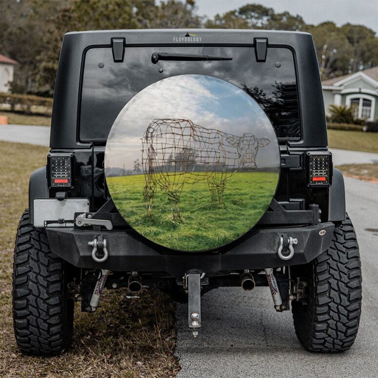Atom Heart Mother 40th Anniversary Why A Cow Pink Floyd Spare Tire Cover