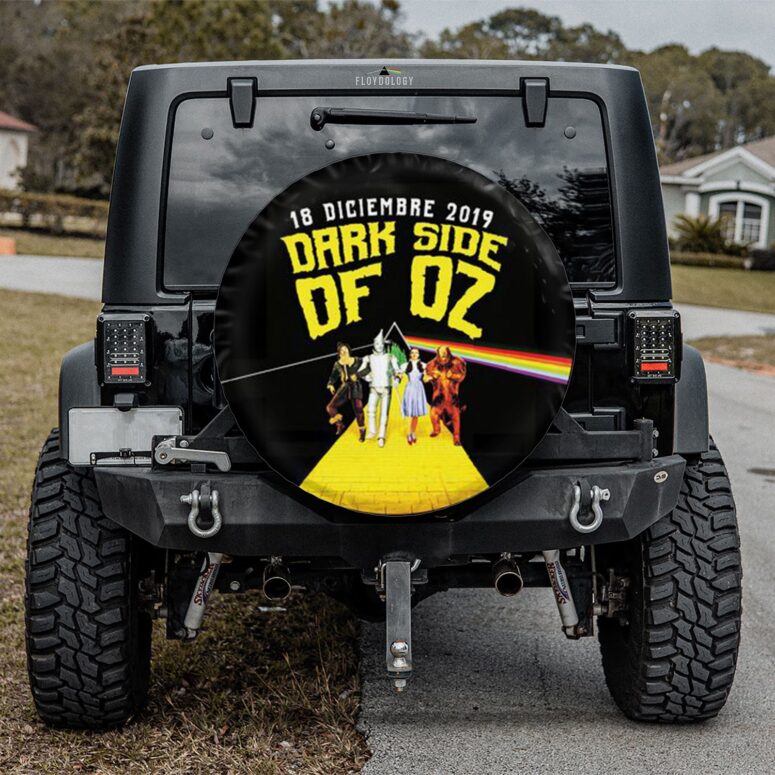 Dark Side Of Oz Pink Floyd Spare Tire Cover Dark Side Of Oz Pink Floyd Spare Tire Cover
