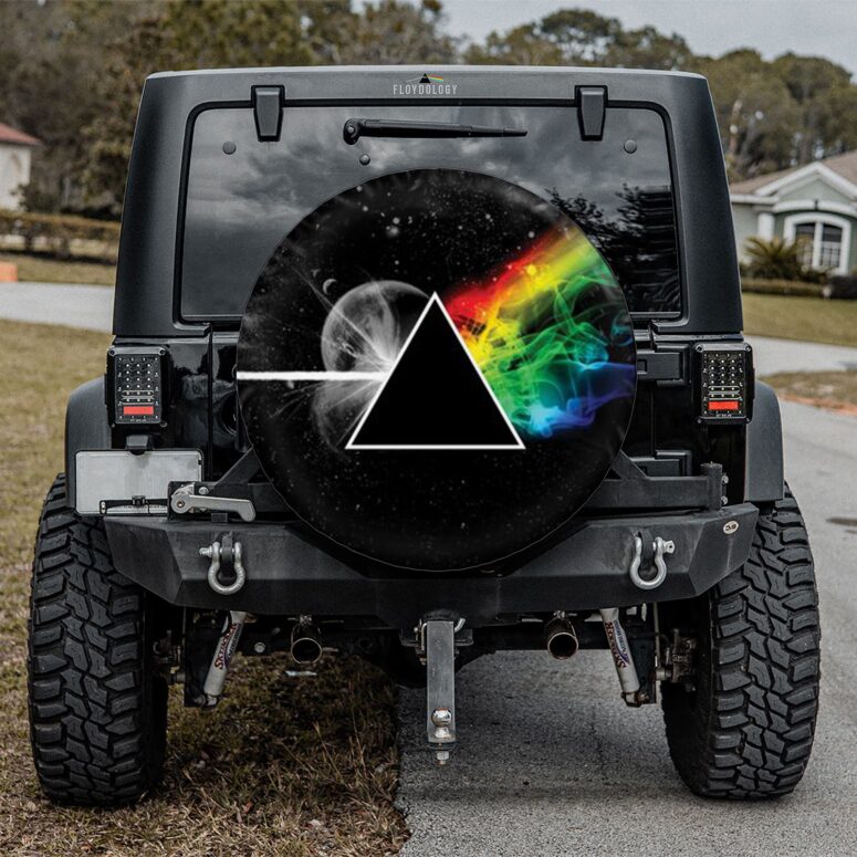 Dark Side Of The Moon Universe Pink Floyd Spare Tire Cover Dark Side Of The Moon Universe Pink Floyd Spare Tire Cover