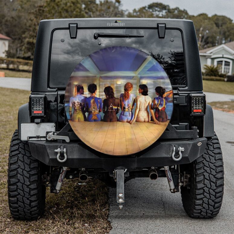 Pink Floyd Back Art Spare Tire Cover