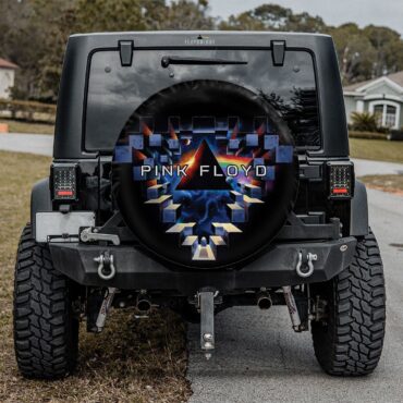 Pink Floyd DSOTM Galaxy Space Window Spare Tire Cover