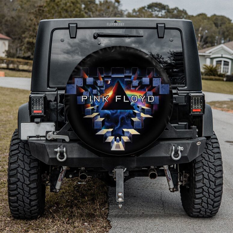 Pink Floyd DSOTM Galaxy Space Window Spare Tire Cover