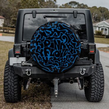 Pink Floyd Logo Cosmic psychedelic Art Spare Tire Cover