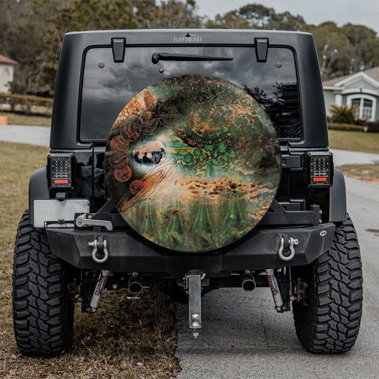 Pink Floyd Saucerful Of Secrets Spare Tire Cover Pink Floyd Saucerful Of Secrets Spare Tire Cover