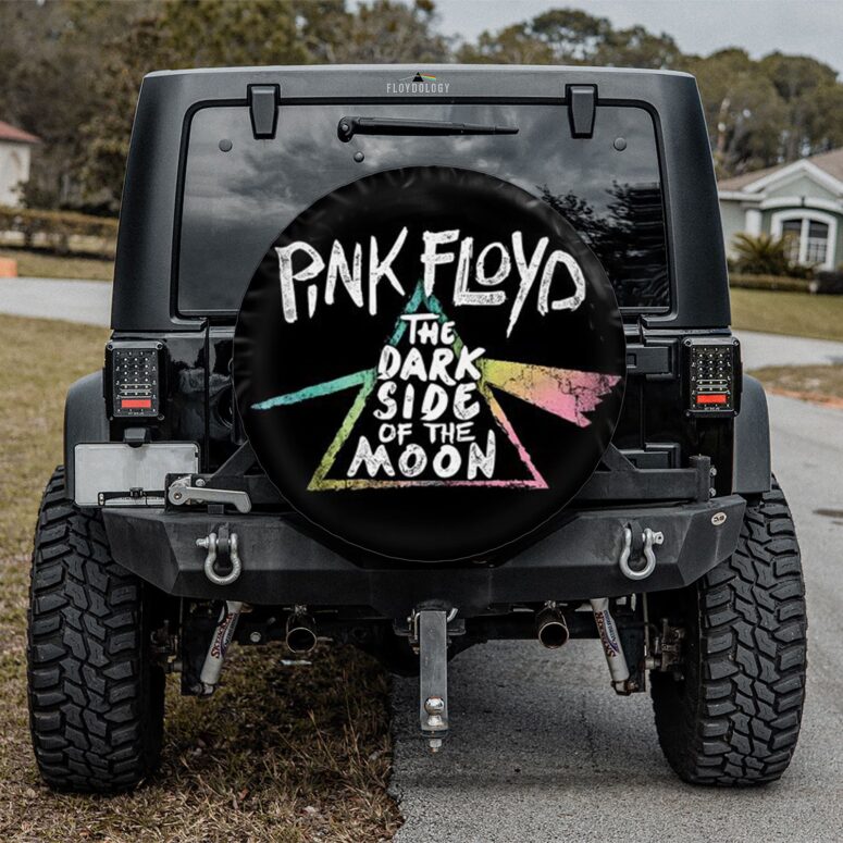Pink Floyd The Dark side of the moon Gardient Art Spare Tire Cover