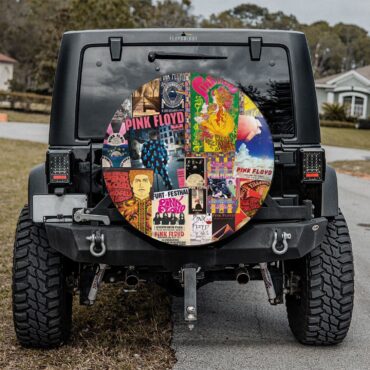 Pink Floyd Vintage Rock Concert Spare Tire Cover Pink Floyd Vintage Rock Concert Spare Tire Cover