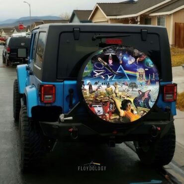 Music is always by your side Pink Floyd Spare Tire Cover