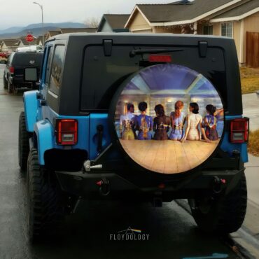 Pink Floyd Back Art Spare Tire Cover
