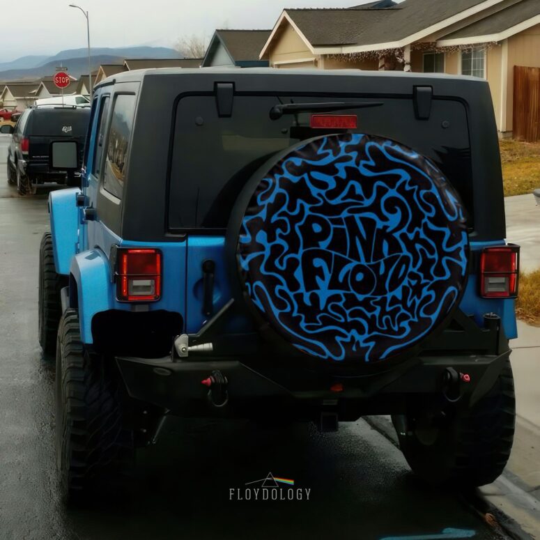 Pink Floyd Logo Cosmic psychedelic Art Spare Tire Cover Pink Floyd Logo Cosmic psychedelic Art Spare Tire Cover