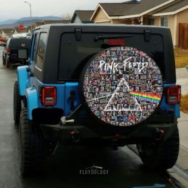 Pink Floyd Photo Mosaic Print Art of All Things Spare Tire Cover Pink Floyd Photo Mosaic Print Art of All Things Spare Tire Cover
