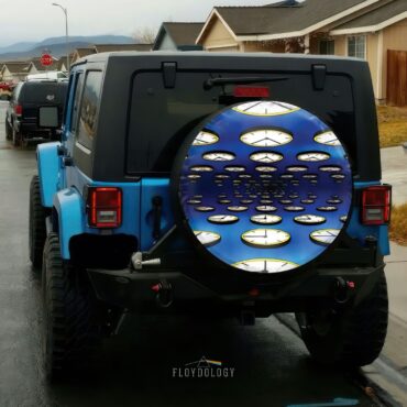 Pink Floyd Time 1972 Spare Tire Cover